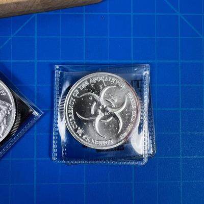 2 Troy Ounce Silver .999 Bullion "The American Zombie Buff" Currency of the Apocalypse 