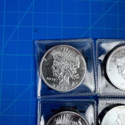 4 Troy Ounce Silver .999 Bullion 2018 Zombucks  "FEAST" Currency of the Apocalypse 