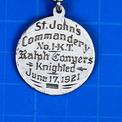 Grand Commander of the Knights Templers MEDAL 1921 