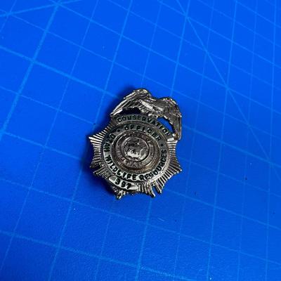 Vintage Conservation Officer Badge UTAH Obsolete 