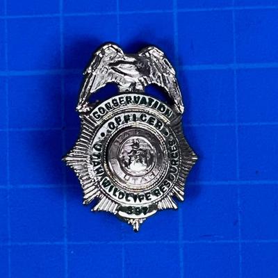 Vintage Conservation Officer Badge UTAH Obsolete 