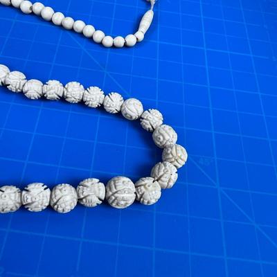 Carved Bone Bead 