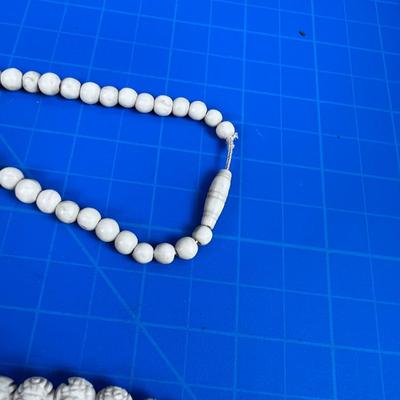 Carved Bone Bead 