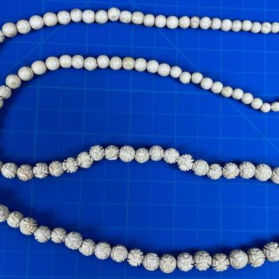 Carved Bone Bead 