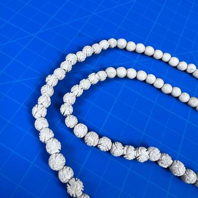 Carved Bone Bead 