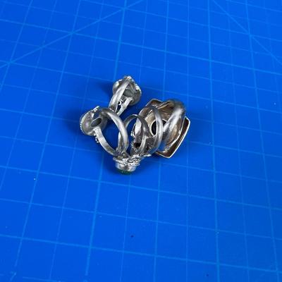 5 Silver Rings with Various Stones