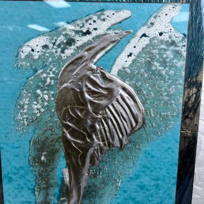 2 Framed Art, Signed. Circa 1990's