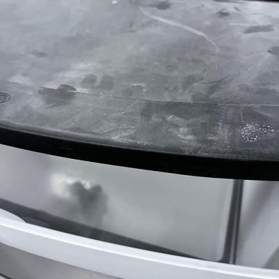2 Sterilite Black Plastic Drawers. 