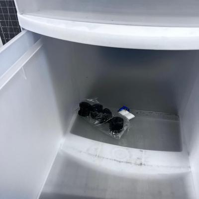1 Sterlite White 2 Drawer Plastic 