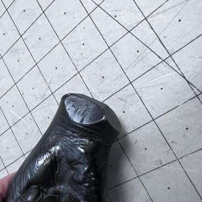 Sculpture of a HAND Signed and Dated 1998 BLACK 