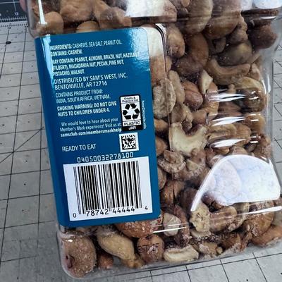 Whole  Cashew with Sea Salt 