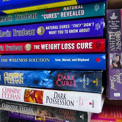 Large Lot Both Hard Back & Paper Backs, Self Help and Novels
