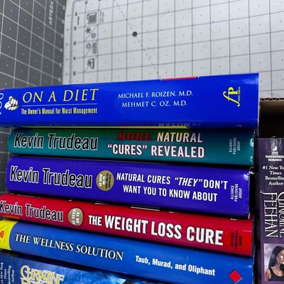 Large Lot Both Hard Back & Paper Backs, Self Help and Novels