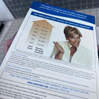 Suze ORMAN Women Money &   FICO Kit CD Maybe? , NEW 