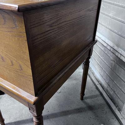 Oak Roll Top Desk 