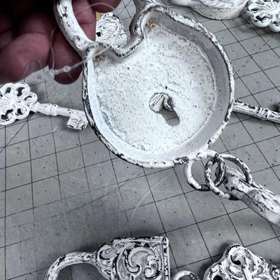 6 KEY & LOCK Cast Iron DÃ©cor