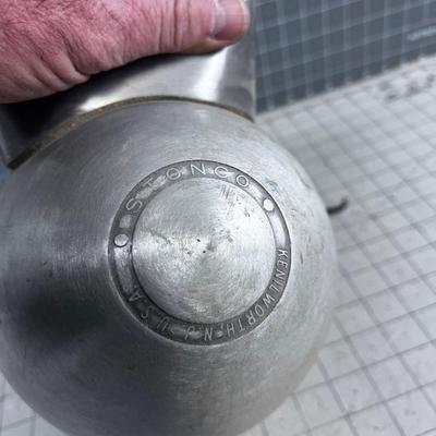 Bushed Aluminum Light Fixture 