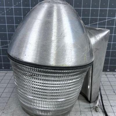 Bushed Aluminum Light Fixture 