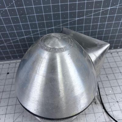Bushed Aluminum Light Fixture 