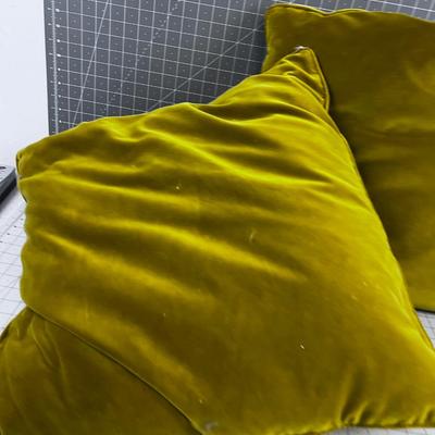 2 Vintage Avocado Gold Green 