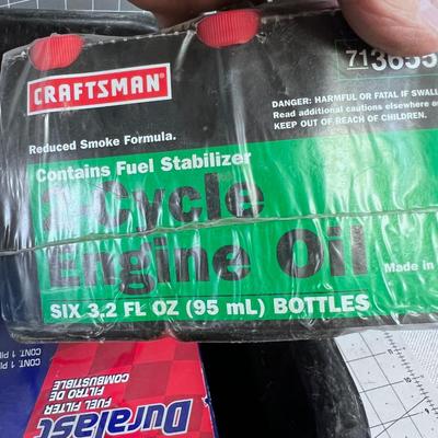 Tub Full of Garage Lubricants 