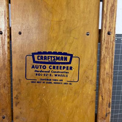Craftsman Auto Creeper 