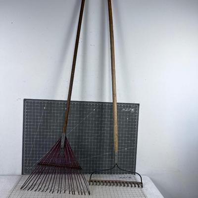 Garden Rake & Leaf Rake