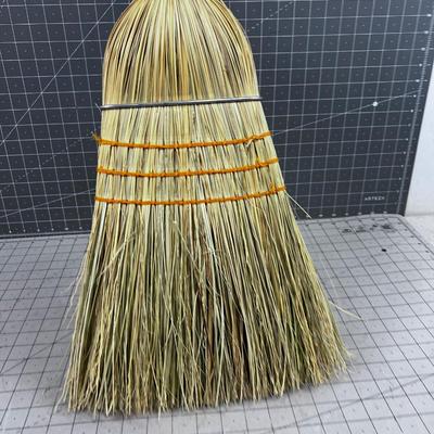 Straw Broom Like New Hardly Ridden