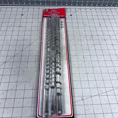 3 Piece Socket Holder Set 