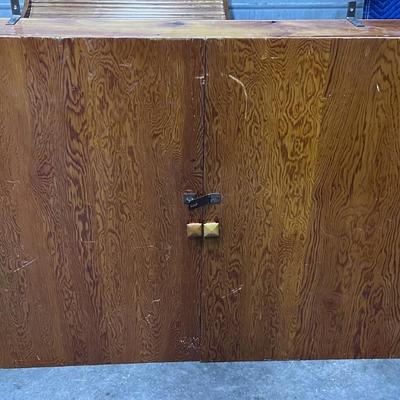 Peg Board Tool Cabinet 