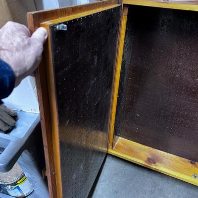 Peg Board Tool Cabinet 