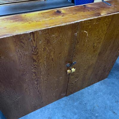 Peg Board Tool Cabinet 