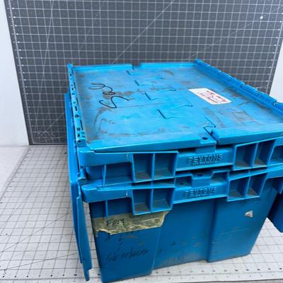 2  Heavy Duty Grocery Totes, BLUE 