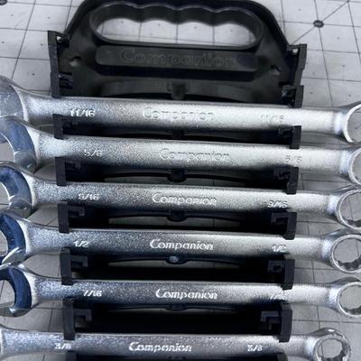 Combination Wrench Set 1/4" to 11/16th" 