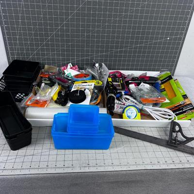 Big GARAGE DRAWER Clean out: Tools, Screws, Nails, ETC.