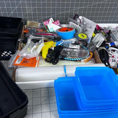 Big GARAGE DRAWER Clean out: Tools, Screws, Nails, ETC.