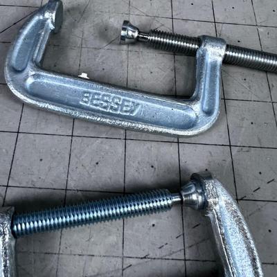 2 BESSEY 2-1/2"  "C" Clamps