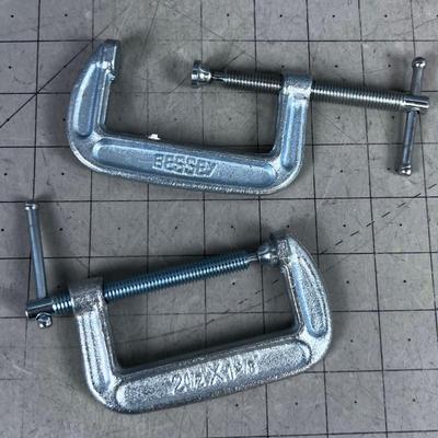 2 BESSEY 2-1/2"  "C" Clamps