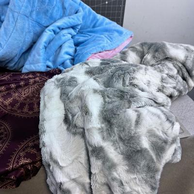 Fabric, Throws, Blankets ETC.