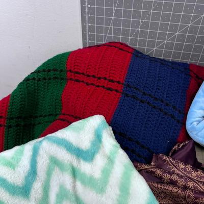Fabric, Throws, Blankets ETC.