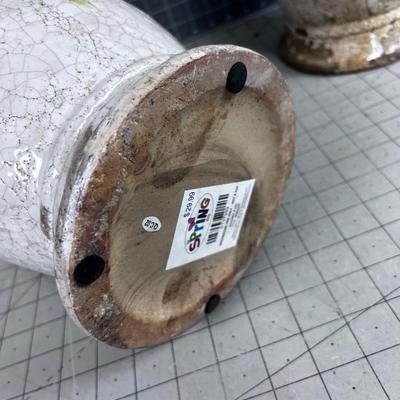 2 Large Planters - NEW 