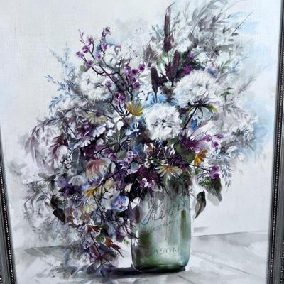 2 Floral Signed and Numbered Prints 
