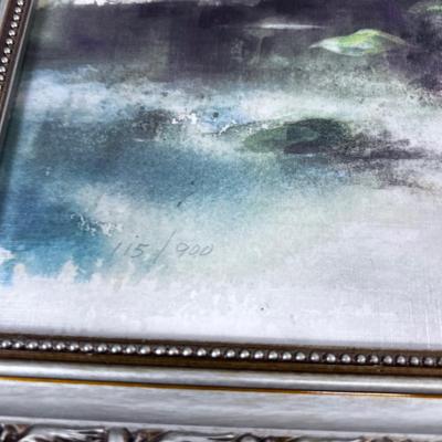 2 Floral Signed and Numbered Prints 