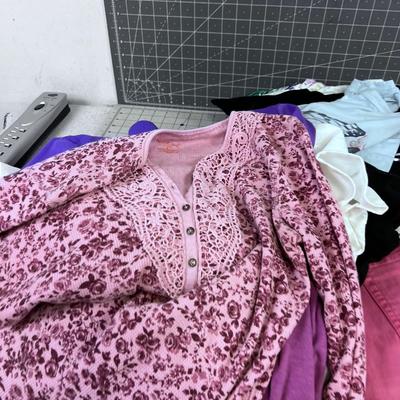 Large Pile of Clothing Women's, Week-End Senior Clothes
