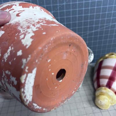 Terra Cotta Outdoor Rustic Planters