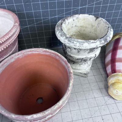 Terra Cotta Outdoor Rustic Planters