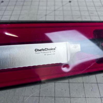 Chefs Choice 9" Bread Knife, New 