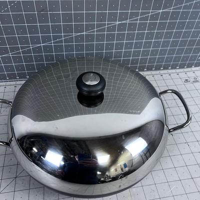 CIRCULON SautÃ© Cook Pan with Lid 12" NICE!