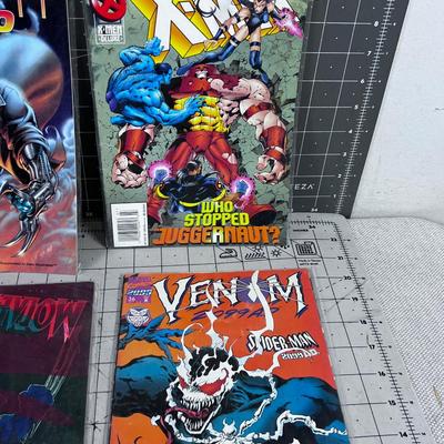6 Vintage Comic Books 