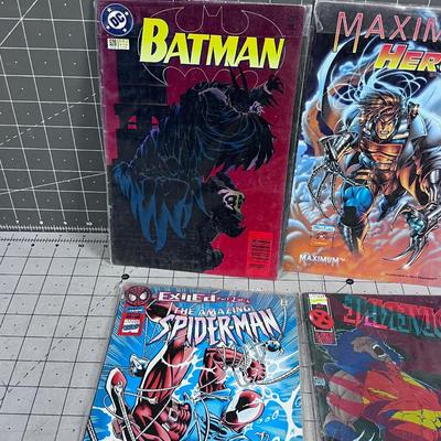 6 Vintage Comic Books 